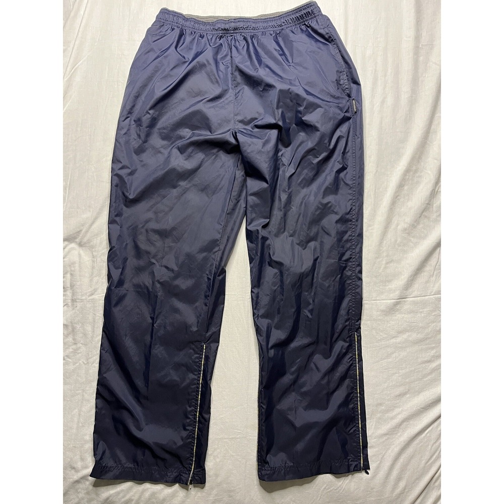 Reebok Track Pants Men's Size Large Blue Activewear Running Exercise Casual